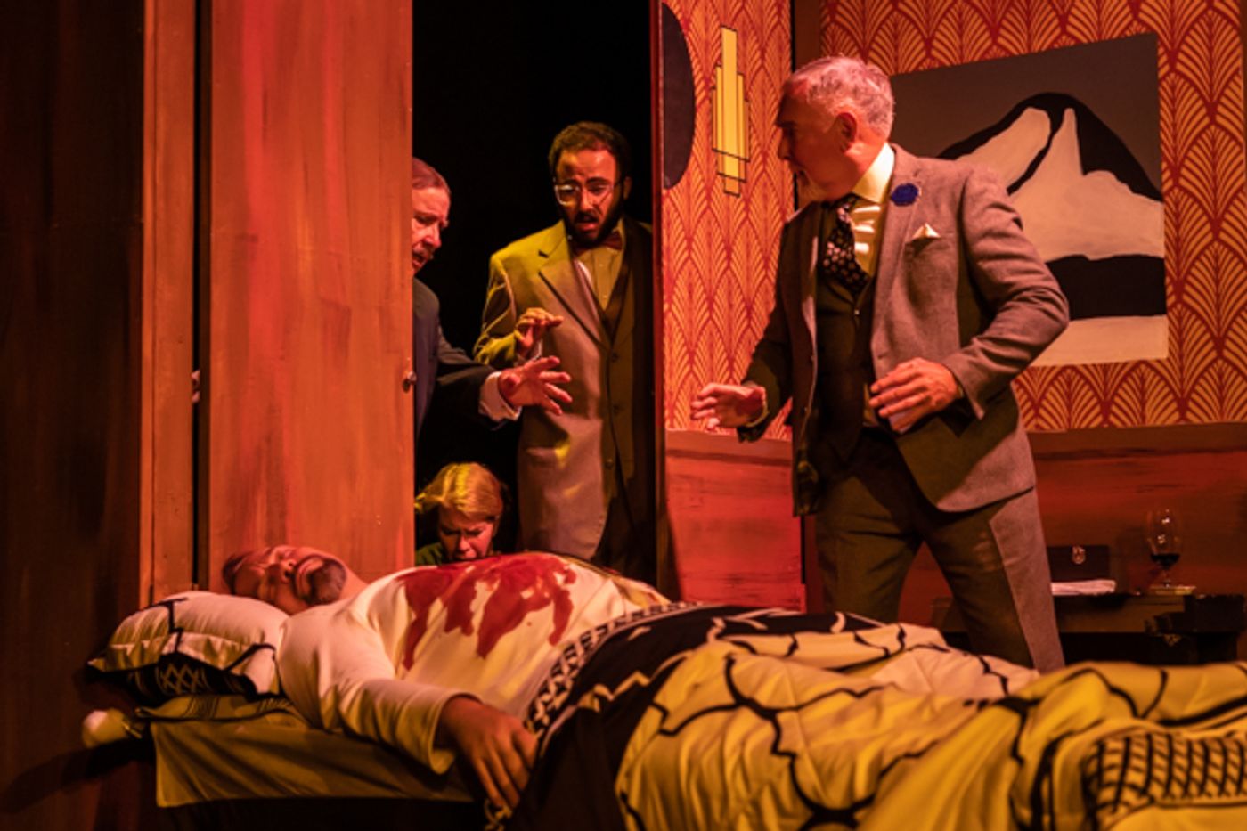 Photos: First look at Little Theatre Off Broadway's MURDER ON THE ORIENT EXPRESS Photos: First look at Little Theatre Off Broadway's MURDER ON THE ORIENT EXPRESS Image