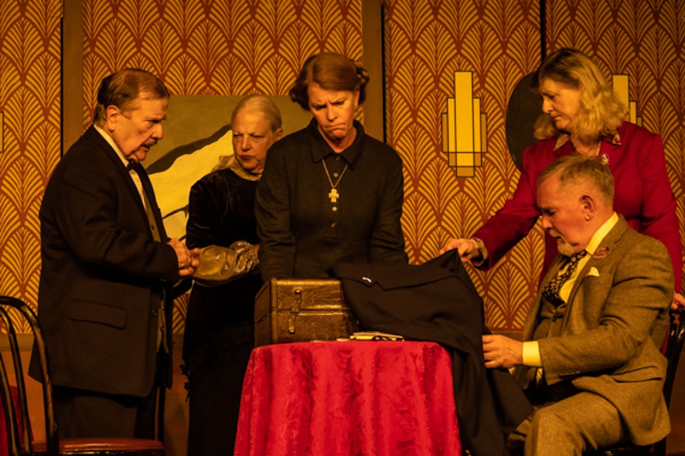 Photos: First look at Little Theatre Off Broadway's MURDER ON THE ORIENT EXPRESS Photos: First look at Little Theatre Off Broadway's MURDER ON THE ORIENT EXPRESS Image