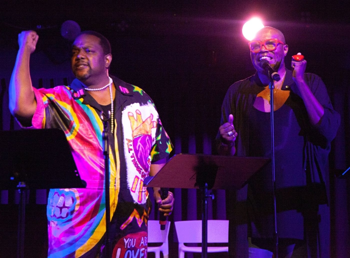 Review: James Jackson Jr. & John-Andrew Morrison Bring 5 QUESTIONS WITH JAMES AND JAM To The Green Room 42  Image