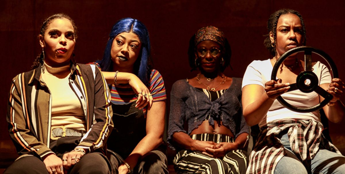 Angelique Archer, A.J. Baldwin, Ariel Mary Ann, & Jasimine Bouldin at 