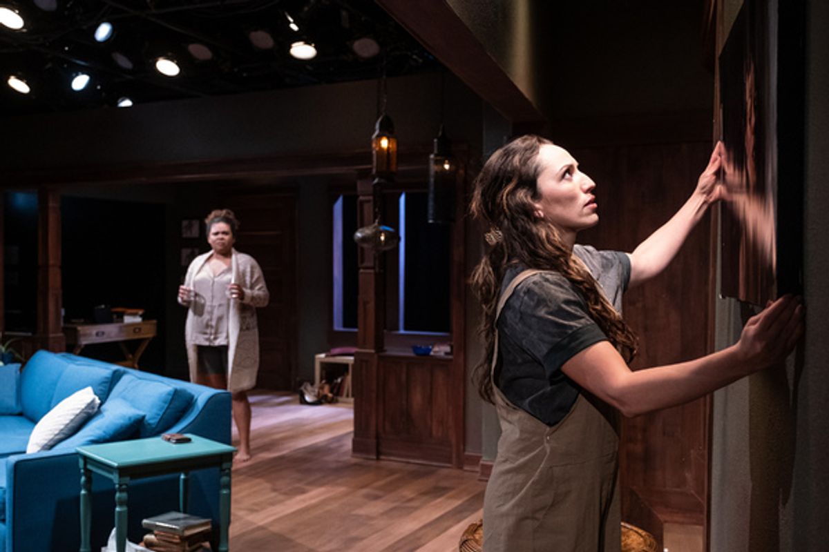 Melissa Duprey and Lisandra Tena at 