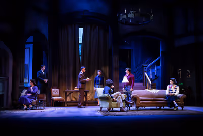 The full company of THE MOUSETRAP Photo