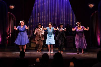 The Cast of Ain''t Misbehavin'' Photo