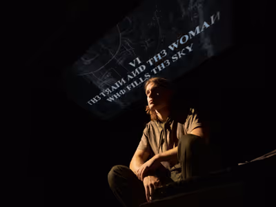 Andrew KoGolenok (Sebasti n) in THE DARK STONE by Alberto Conejero at Repertorio Espa Photo