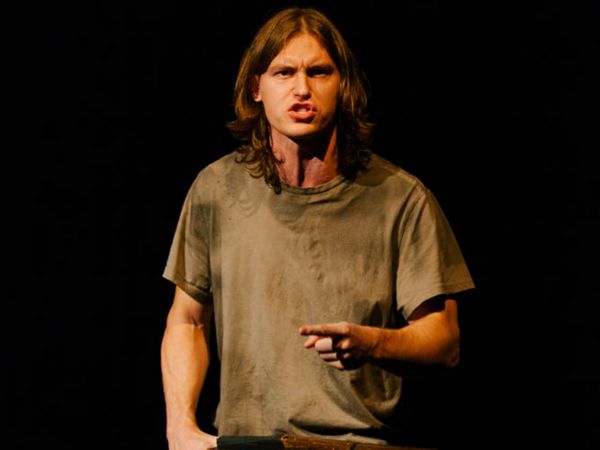 Andrew KoGolenok (Sebasti n) in THE DARK STONE by Alberto Conejero at Repertorio Espa Photo