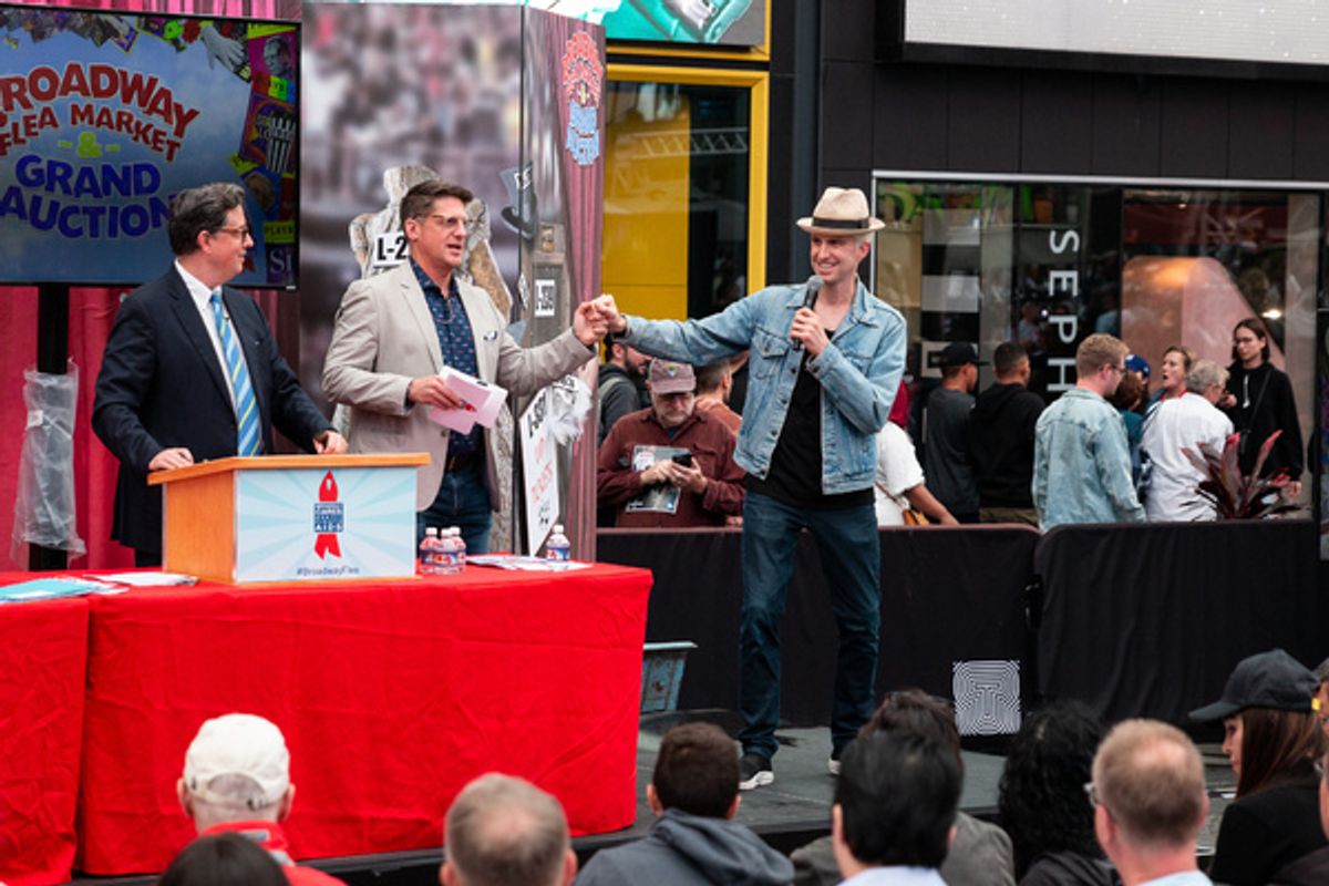 Gavin Creel, Christopher Sieber at 