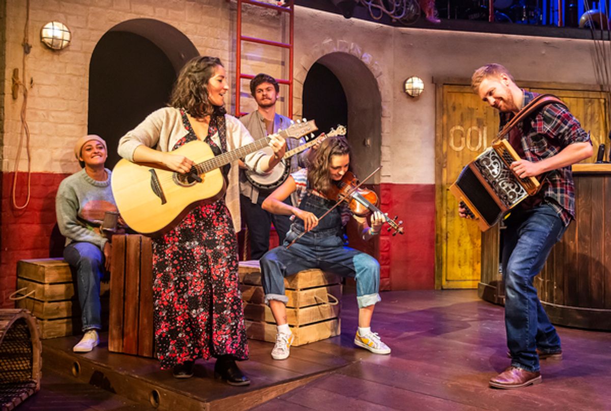 The Cast of FISHERMAN'S FRIENDS at Photos: First Look At the World Premiere of FISHERMAN'S FRIENDS: THE MUSICAL 