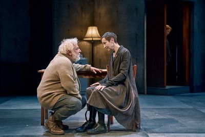 Simon Russell Beale (John Gabriel Borkman) and Lia Williams (Ella Rentheim) Photo
