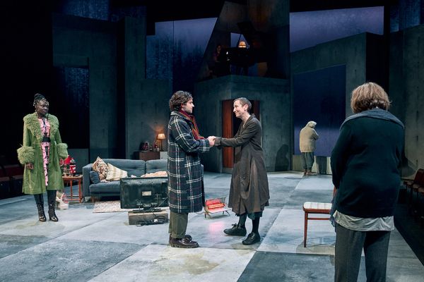 Ony Uhiara (Fanny Wilton), Sebastian De Souza (Erhart Borkman), Lia Williams (Ella Re Photo