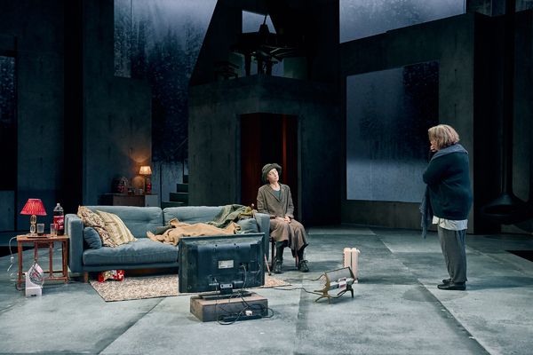 Lia Williams (Ella Rentheim) and Clare Higgins (Gunhild Borkman) Photo