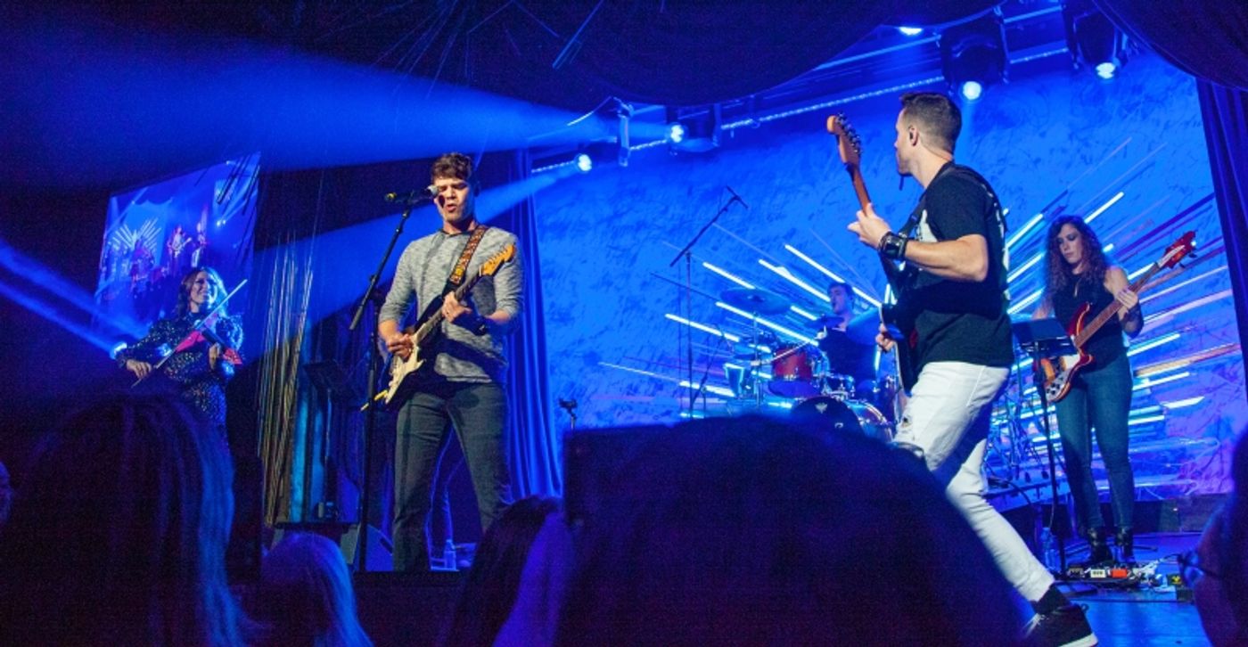 Review: JEREMY JORDAN AND AGE OF MADNESS Play Awesome Debut Rock Concert at Sony Hall  Image