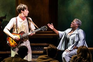 Reeve Carney and Lillias White @ BroadwayWorld Reeve Carney and Lillias White Photo