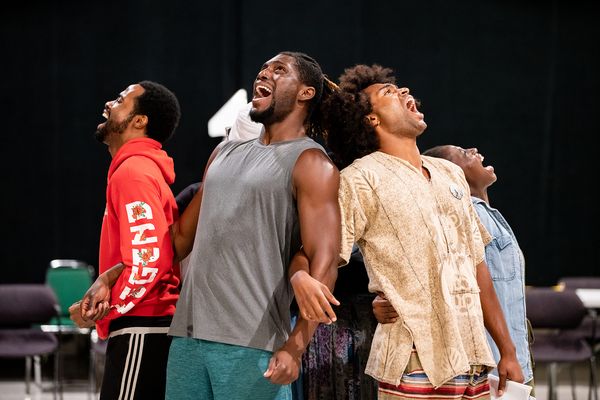 DeMorris Burrows, Sheldon D. Brown, Max Thomas and Sola Thompson  Photo