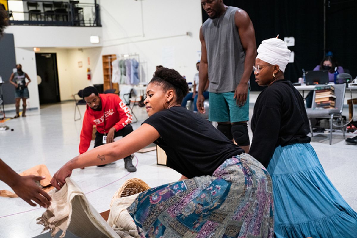 DeMorris Burrows, Jessica Dean Turner, Sheldon D. Brown and Alexis Ward at 