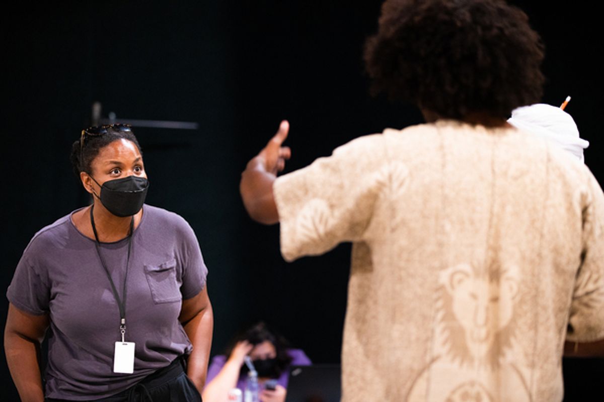 Gabrielle Randle-Bent and Max Thomas  at 