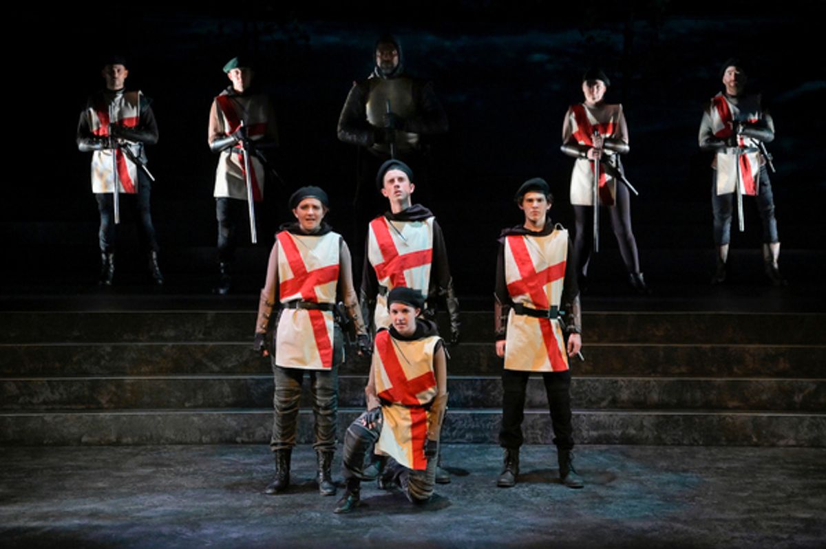 Molly Lyons, Brendan Barger, Jack Hochschild, Kira Keane (floor); Back (L-R): Daniel Duque-Estrada,
Josh Odsess-Rubin, Aldo Billingslea, Lisa Anne Porter, and Michael Ray Wisely at 