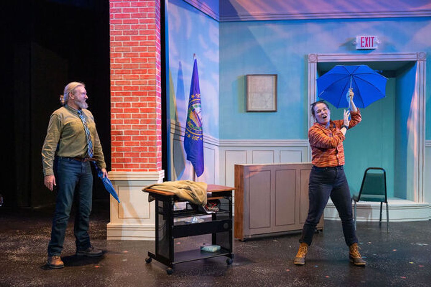 Photos & Video: Get a First Look at POPCORN FALLS at Greater Boston Stage Company  Image