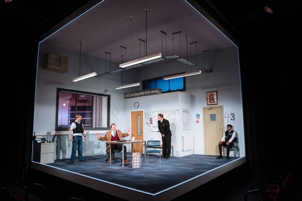 Company at Photos: First Look at Sheffield Theatres' ACCIDENTAL DEATH OF AN ANARCHIST