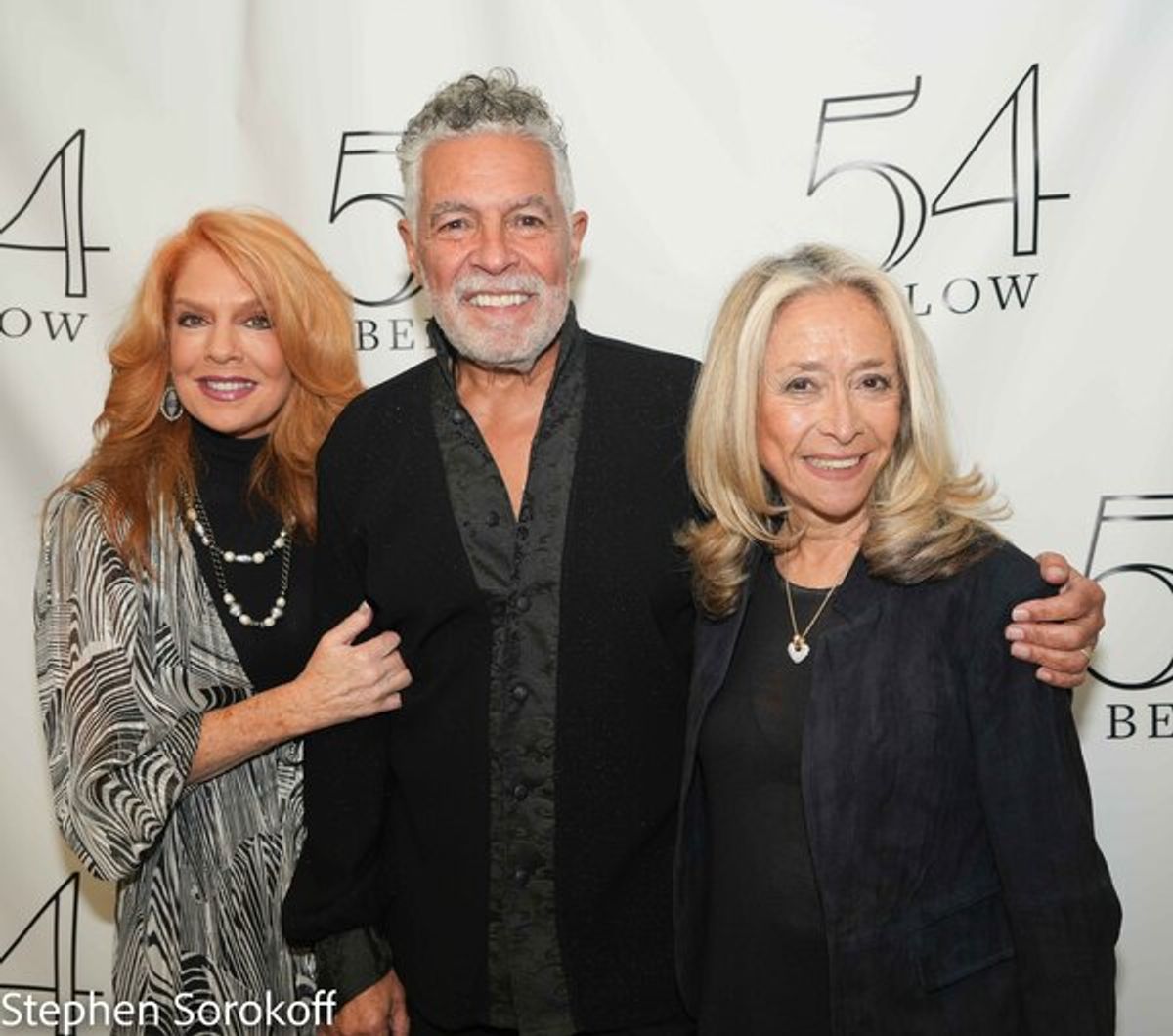 Kelly Clinton-Holmes, Clint Holmes, Eda Sorokoff at 