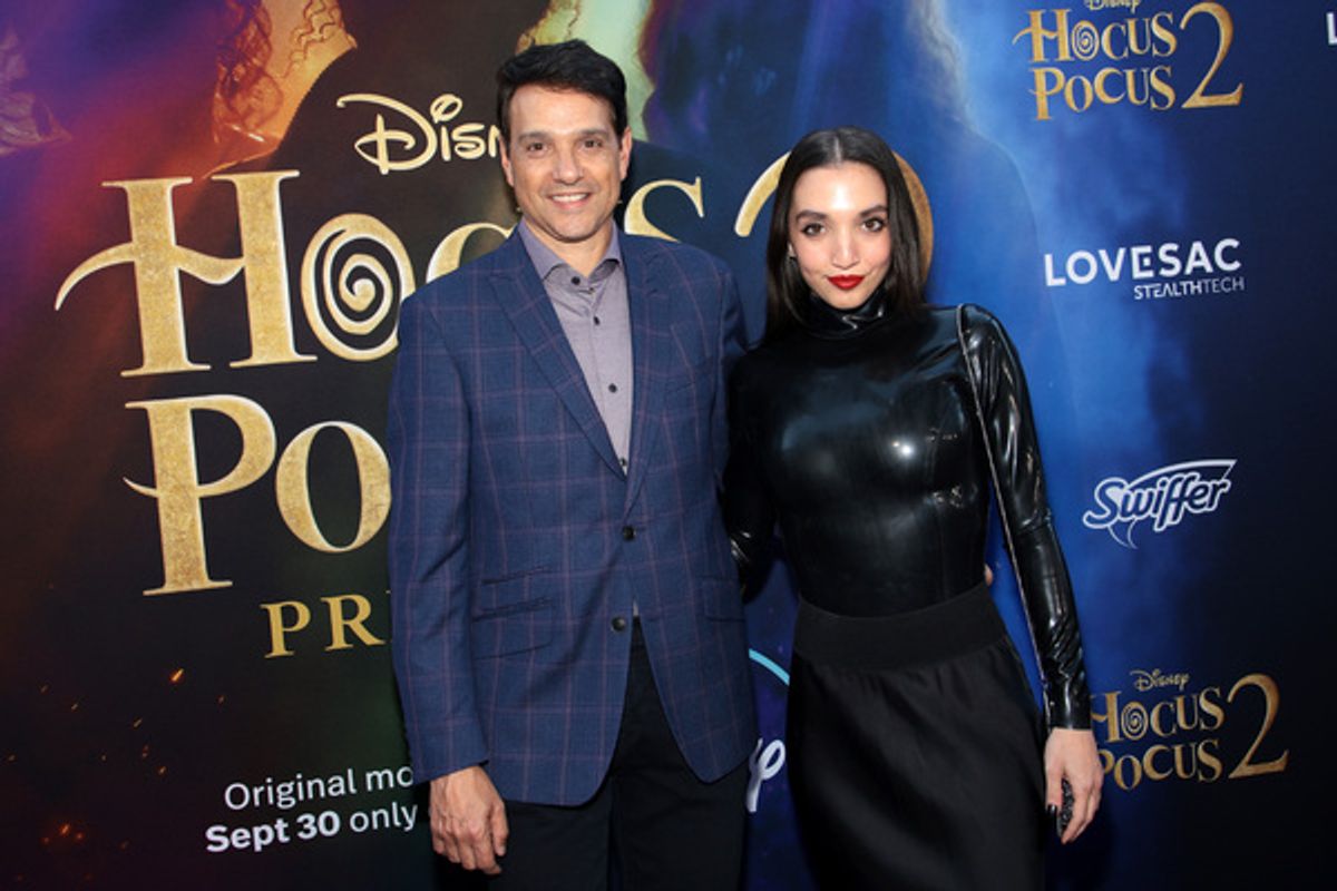 Ralph Macchio and Julia Macchio at 