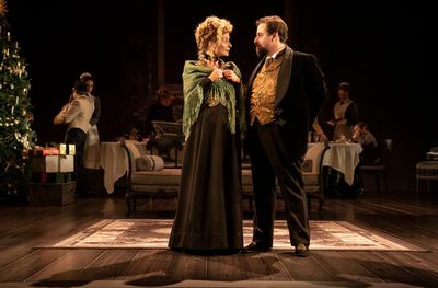Faye Castelow and David Krumholtz Photo