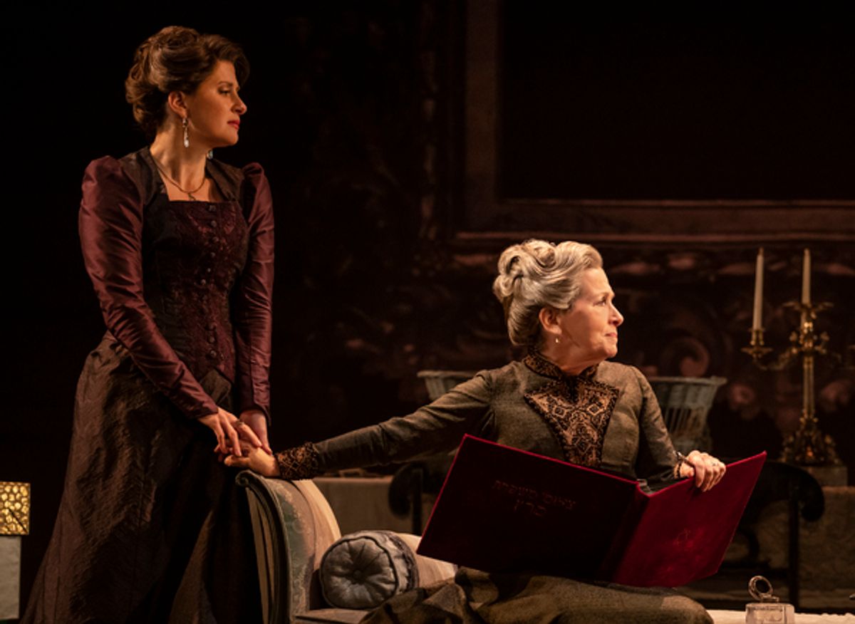 Caissie Levy and Betsy Aidem at 