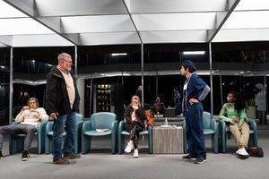 Patrick Vaill, Glenn Fitzgerald, Emily Cass McDonnell, Bartley Booz
and Alicia Pilgri Photo