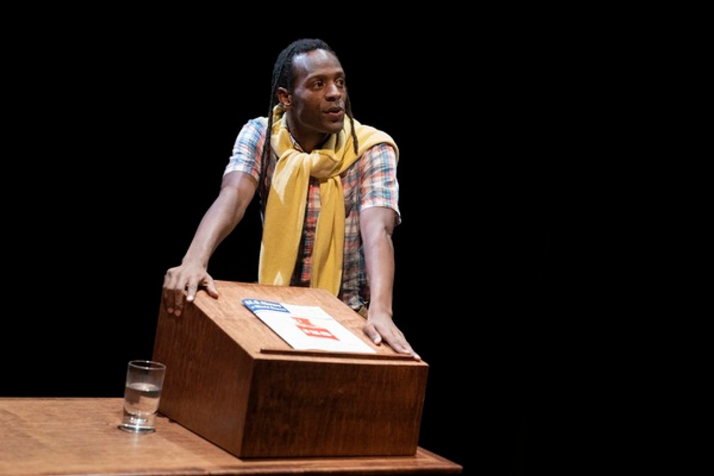 Photos: First Look at Greig Sargeant & More in BALDWIN AND BUCKLEY AT CAMBRIDGE at The Public Theater  Image