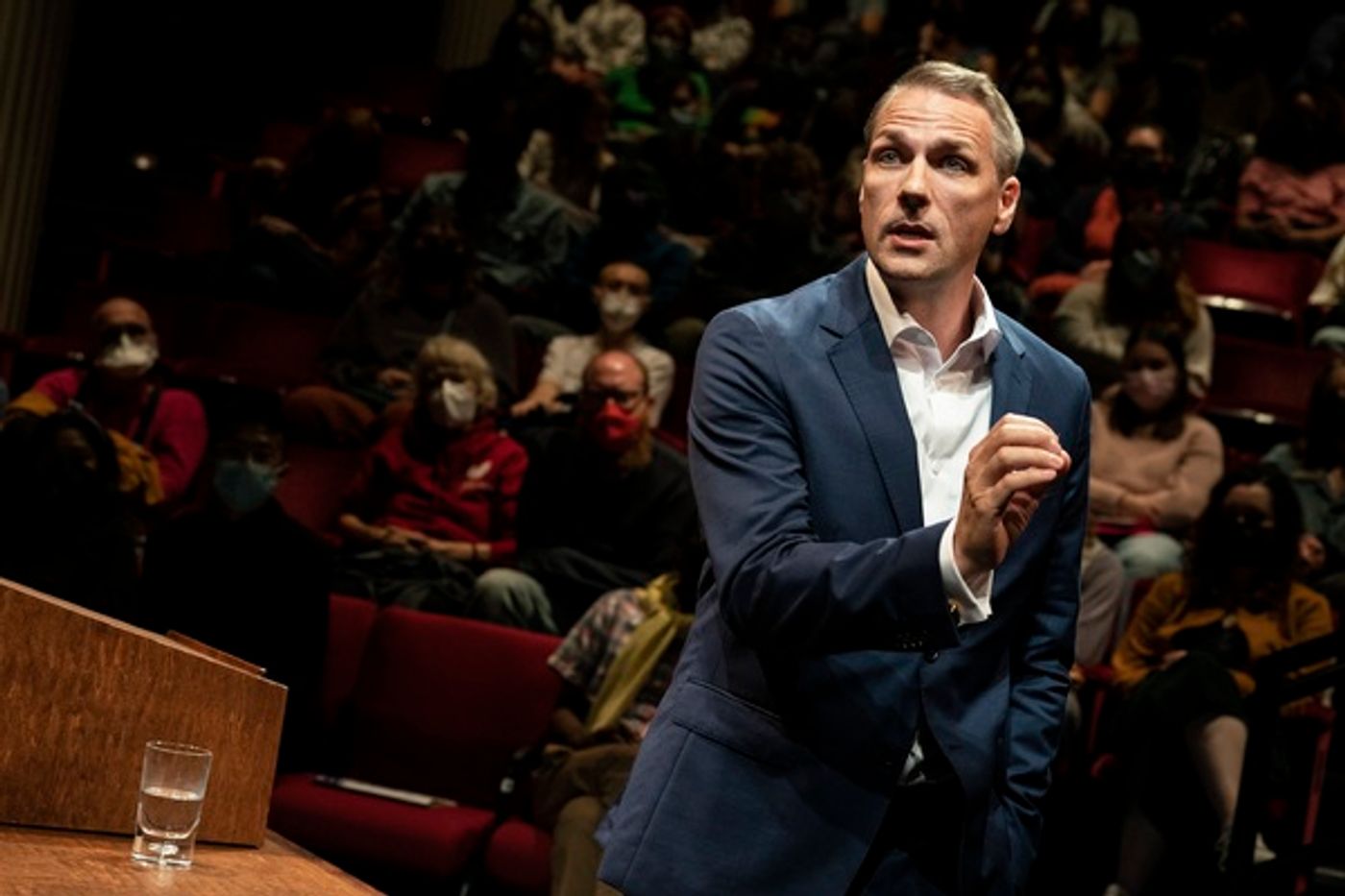 Photos: First Look at Greig Sargeant & More in BALDWIN AND BUCKLEY AT CAMBRIDGE at The Public Theater  Image