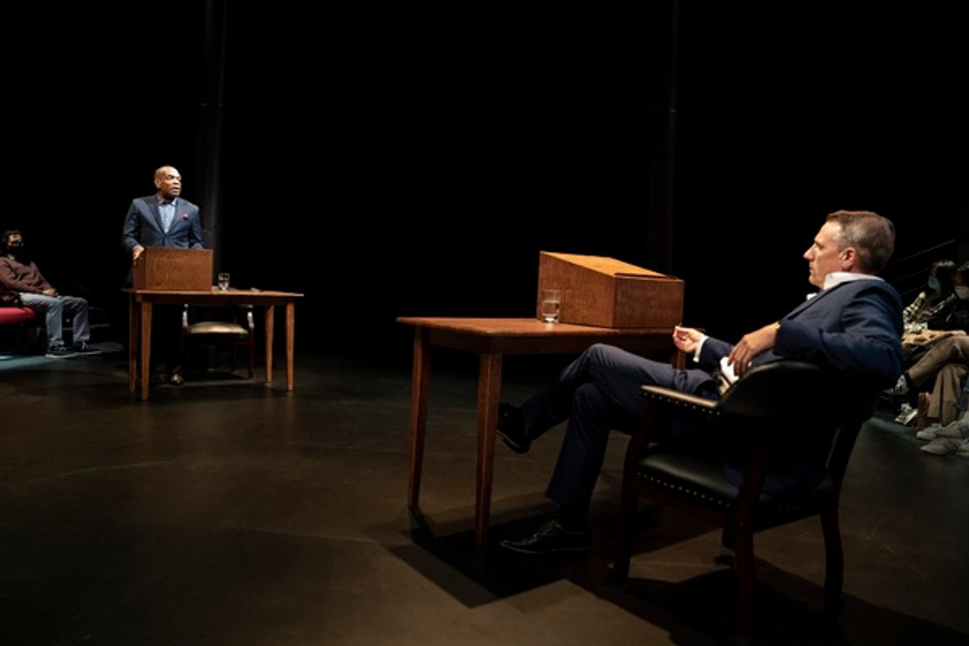 Photos: First Look at Greig Sargeant & More in BALDWIN AND BUCKLEY AT CAMBRIDGE at The Public Theater  Image