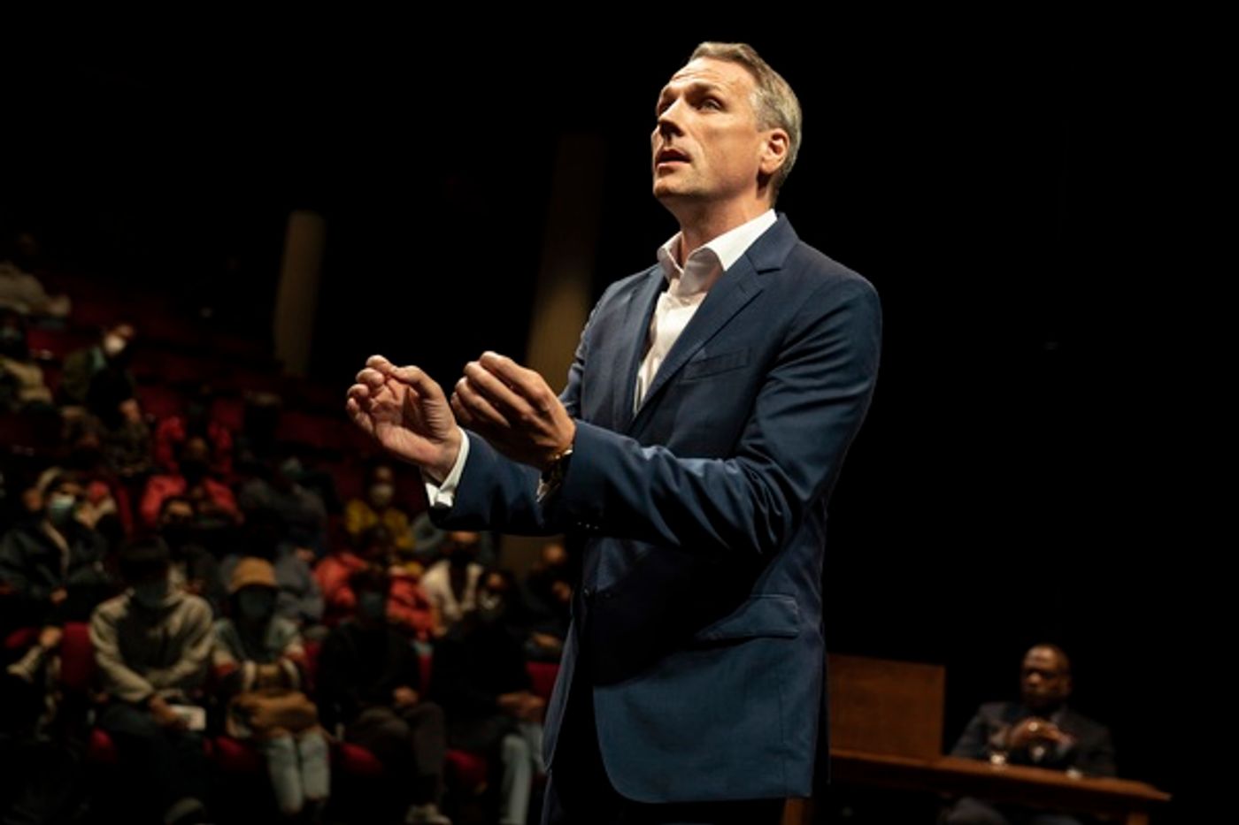 Photos: First Look at Greig Sargeant & More in BALDWIN AND BUCKLEY AT CAMBRIDGE at The Public Theater  Image