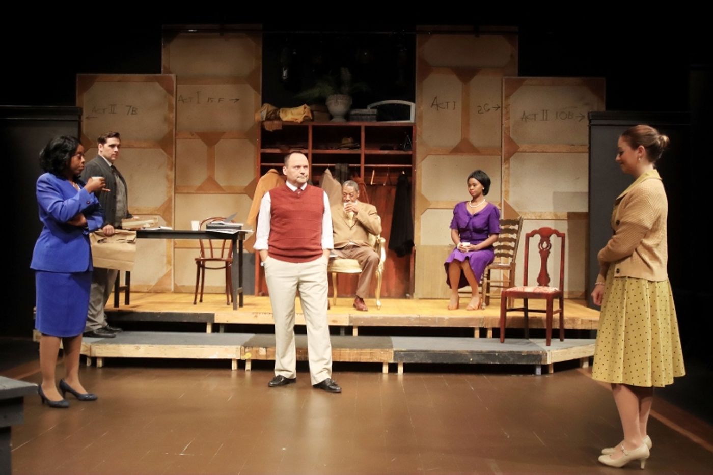 Review: Tensions Rise in Trouble in Mind by Alice Childress at Main Street Theater  Image
