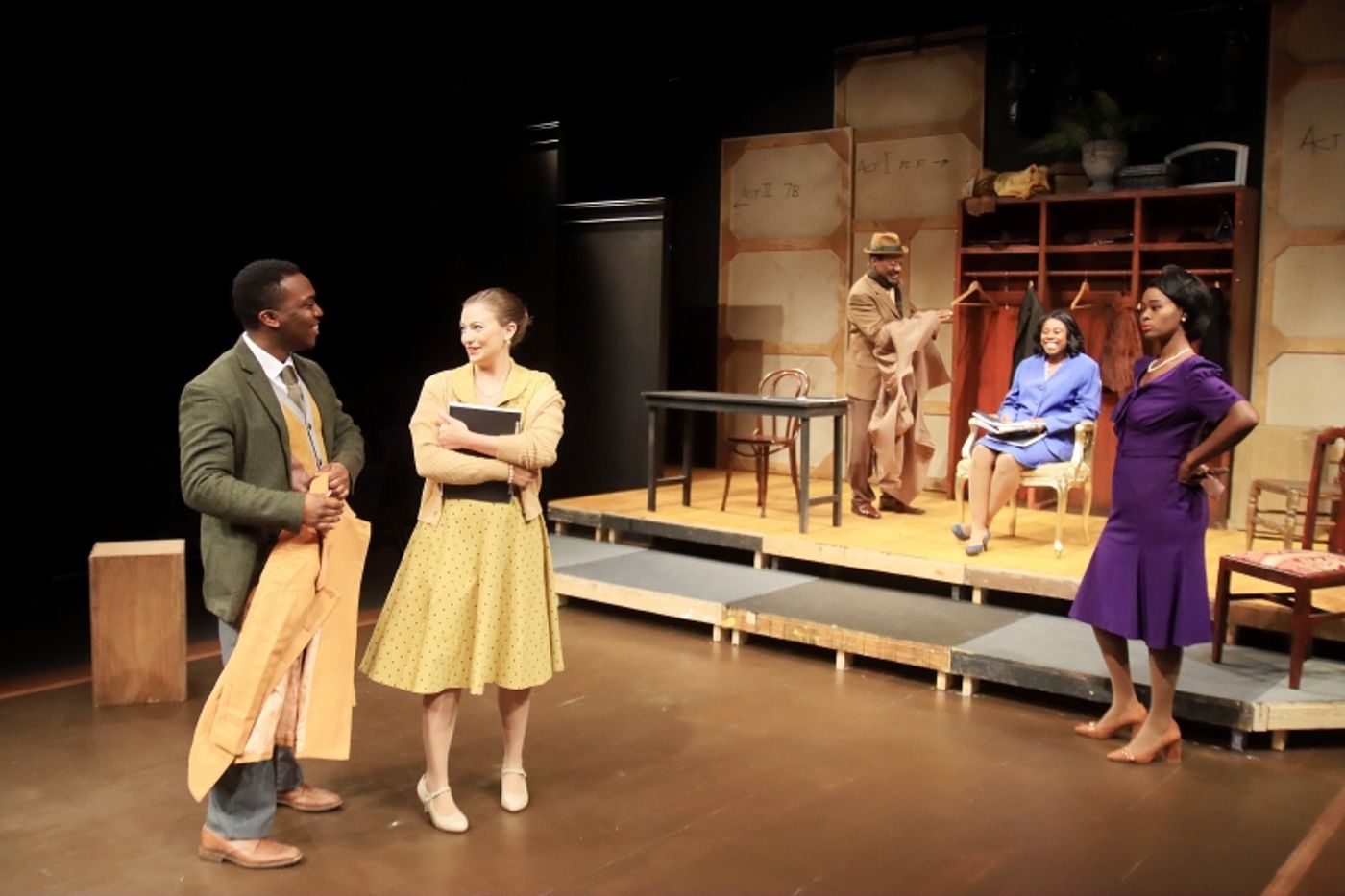 Review: Tensions Rise in Trouble in Mind by Alice Childress at Main Street Theater  Image