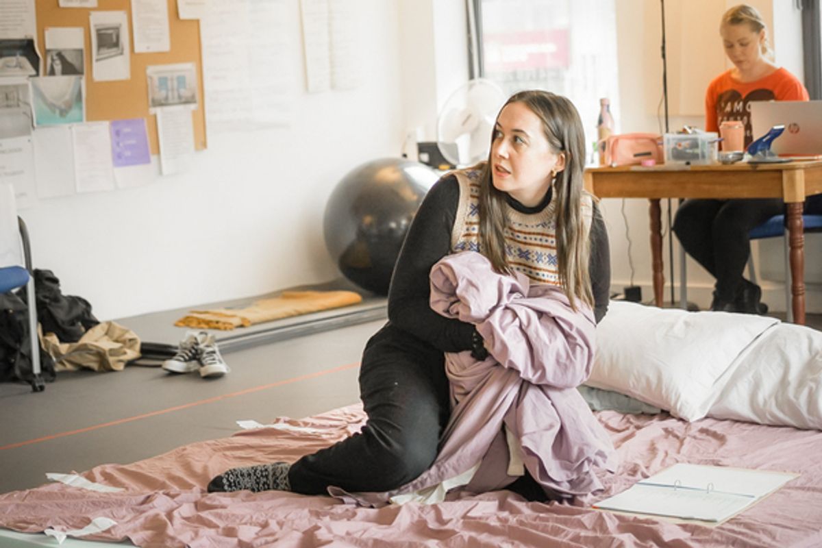 Katie Erich at Photos: See Rehearsal Photos From THE SOLID LIFE OF SUGAR WATER At the Orange Tree Theatre