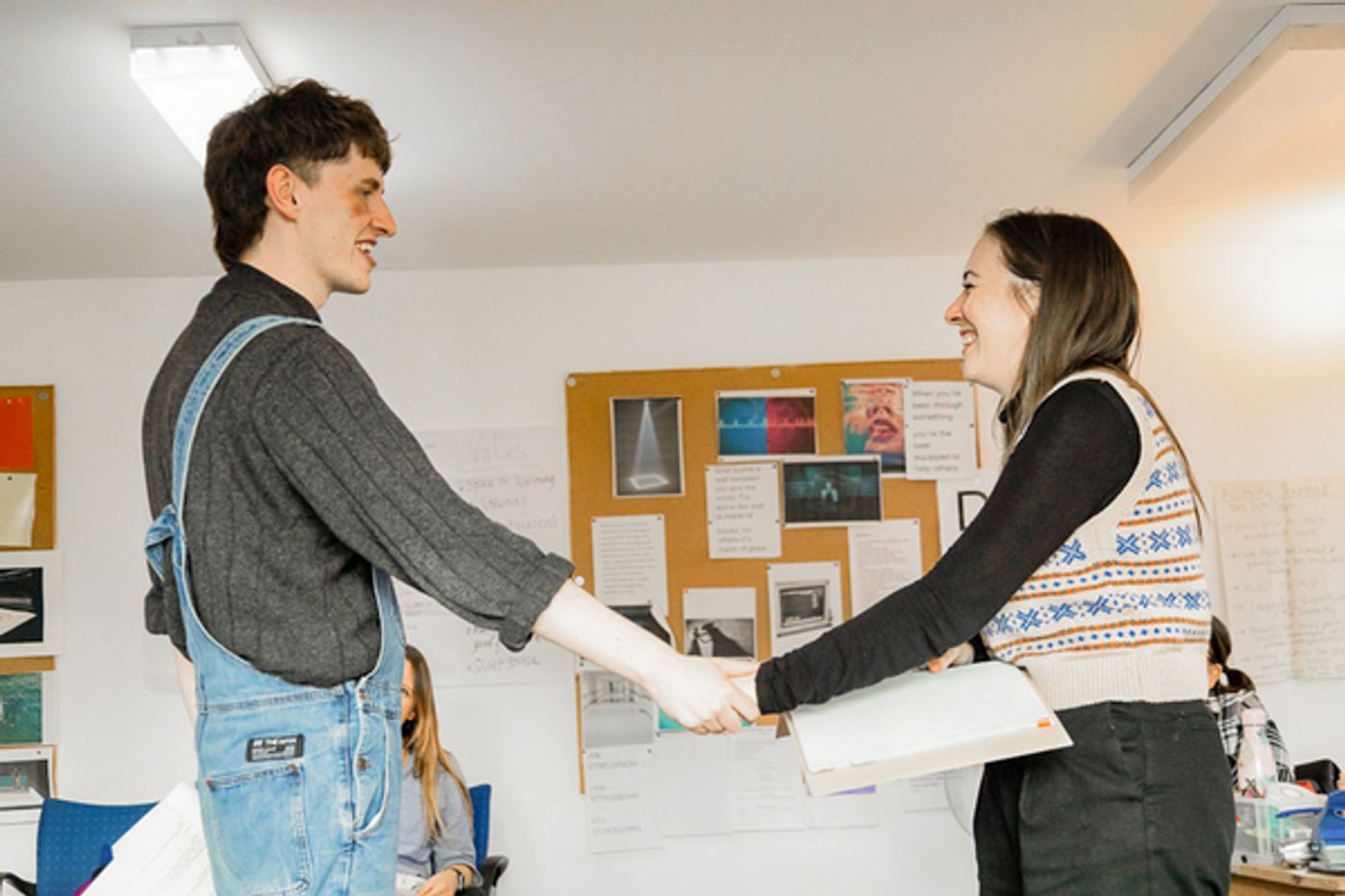 Photos: See Rehearsal Photos From THE SOLID LIFE OF SUGAR WATER At the Orange Tree Theatre Photos: See Rehearsal Photos From THE SOLID LIFE OF SUGAR WATER At the Orange Tree Theatre Image