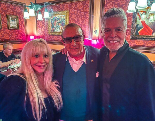 Sunny Sessa, Clive Davis, Clint Holmes Photo