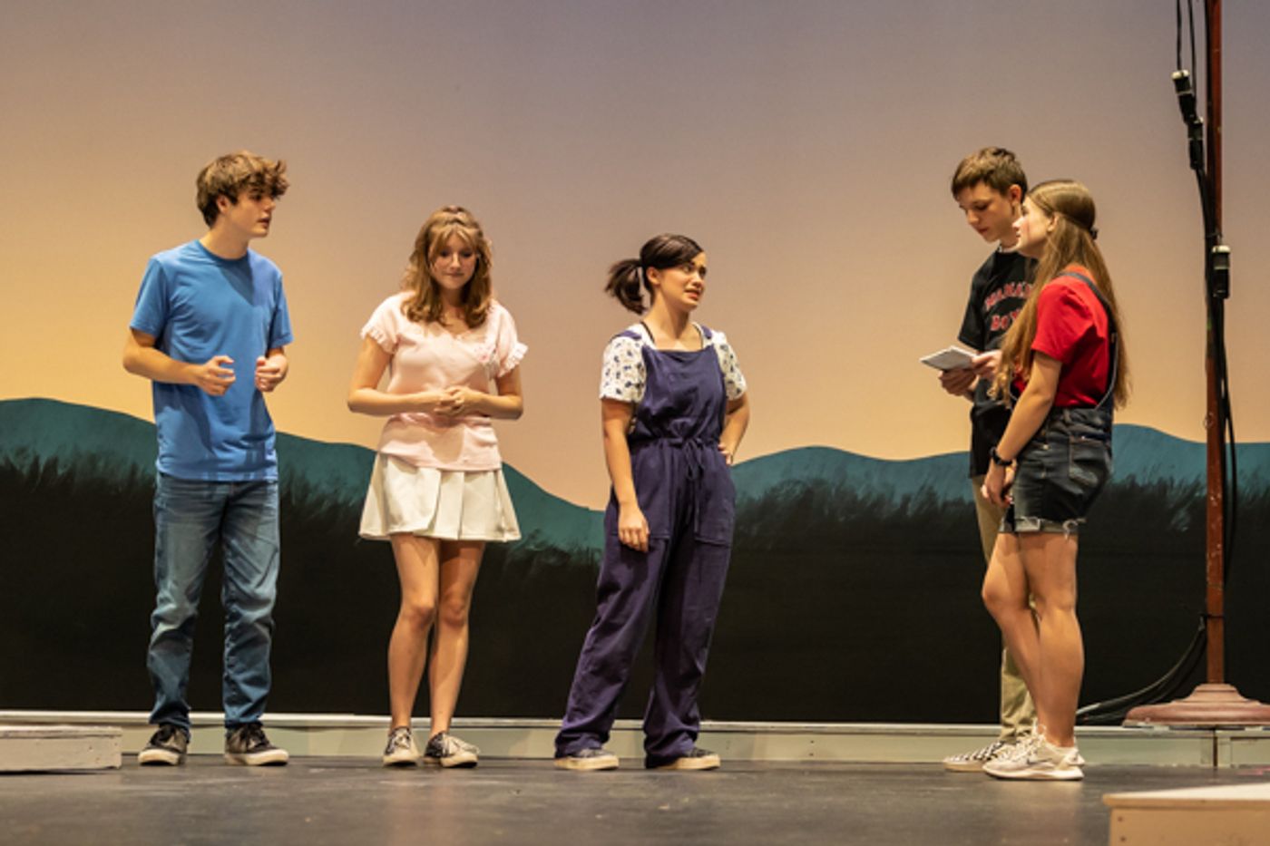 Photos: First look at Dublin Jerome High School's ONE STOPLIGHT TOWN Photos: First look at Dublin Jerome High School's ONE STOPLIGHT TOWN Image