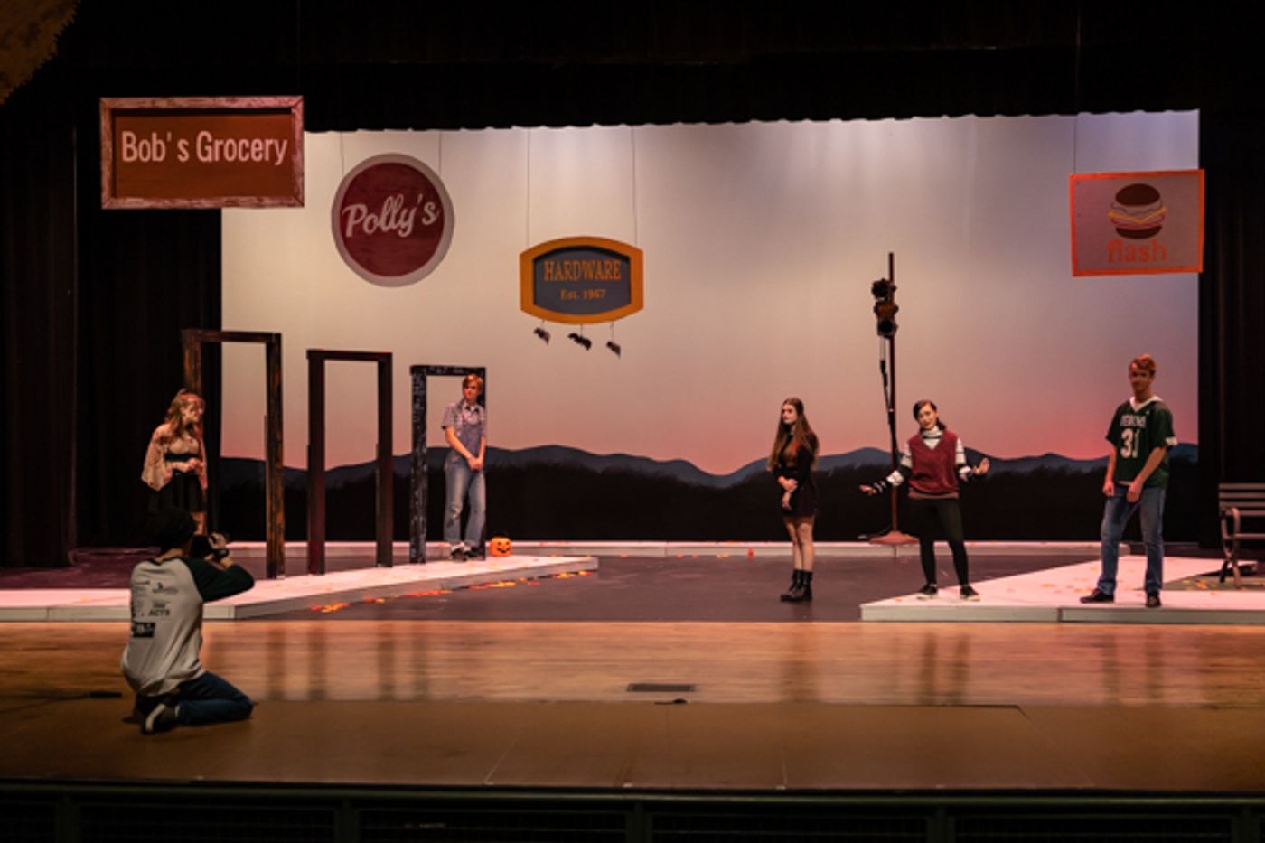 Photos: First look at Dublin Jerome High School's ONE STOPLIGHT TOWN Photos: First look at Dublin Jerome High School's ONE STOPLIGHT TOWN Image