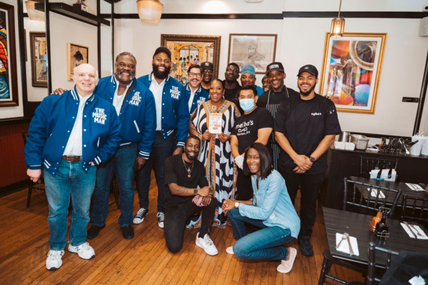 Photos & Video: THE MUSIC MAN Barbershop Quartet Visits Chef Melba Wilson to Celebrate 'Melba's Music Man Sundae'  Image