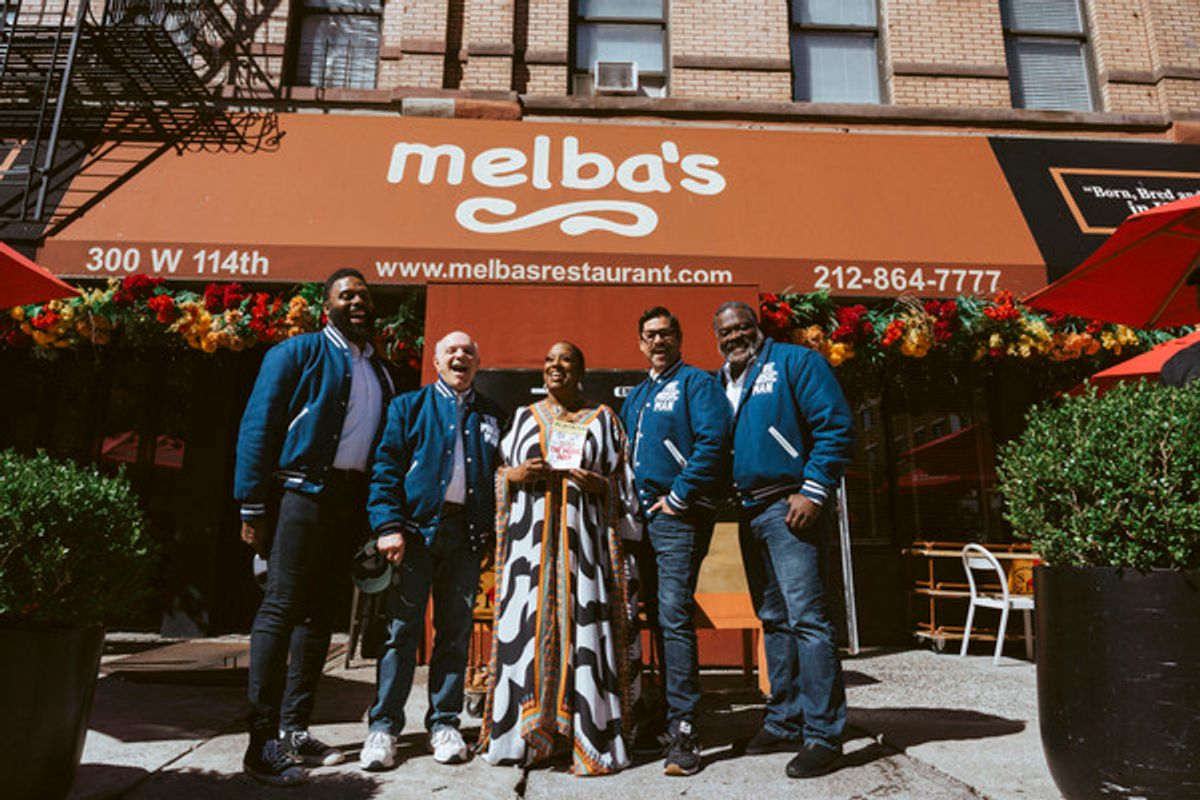 The Music Man Barbershop Quartet at Melba's  at 
