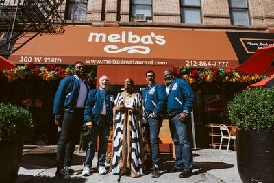 The Music Man Barbershop Quartet at Melba's  Photo