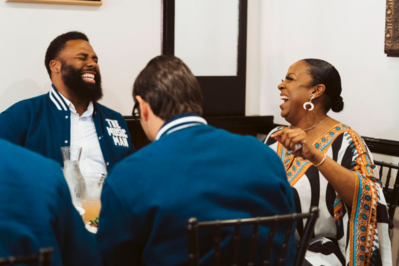 Photos & Video: THE MUSIC MAN Barbershop Quartet Visits Chef Melba Wilson to Celebrate 'Melba's Music Man Sundae'  Image