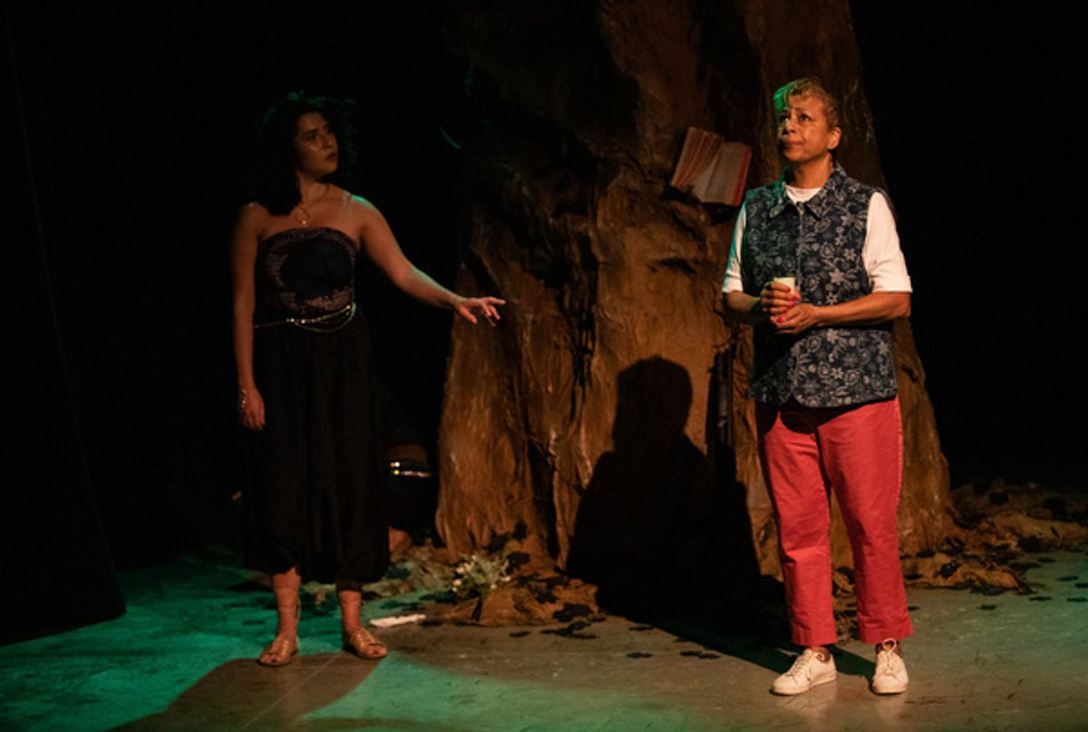 Helena Tafuri and Cilla Bento at Photos: First Look At World Premiere Of SILHOUETTE OF A SILHOUETTE At Wilbury Theatre Group