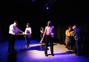 Cast of the Wilbury Theatre Group production of SILHOUETTE OF A SILHOUETTE by Rose Weaver @ BroadwayWorld Cast of the Wilbury Theatre Group production of SILHOUETTE OF A SILHOUETTE by Rose We Photo