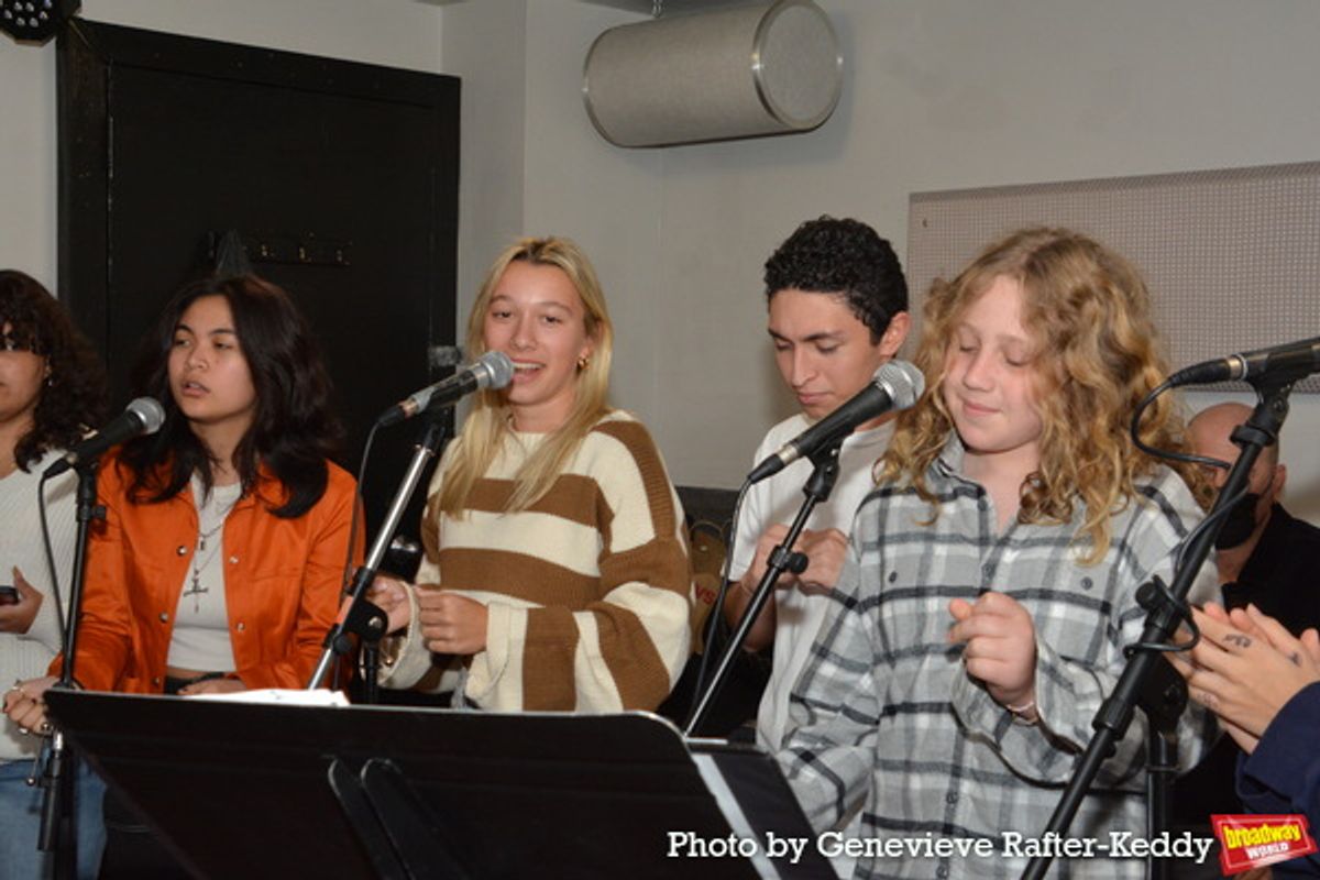 Adriana Braganza, Avery Rehl, Matteo Russo and Gus Schonfeld at 