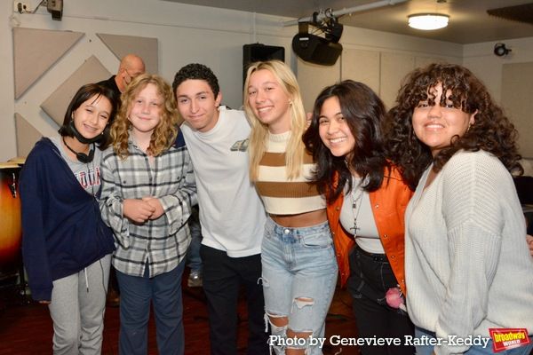 GG Roberts-Nguyen, Gus Schonfeld, Matteo Russo, Avery Rehl, Adriana Braganza and Mela Photo