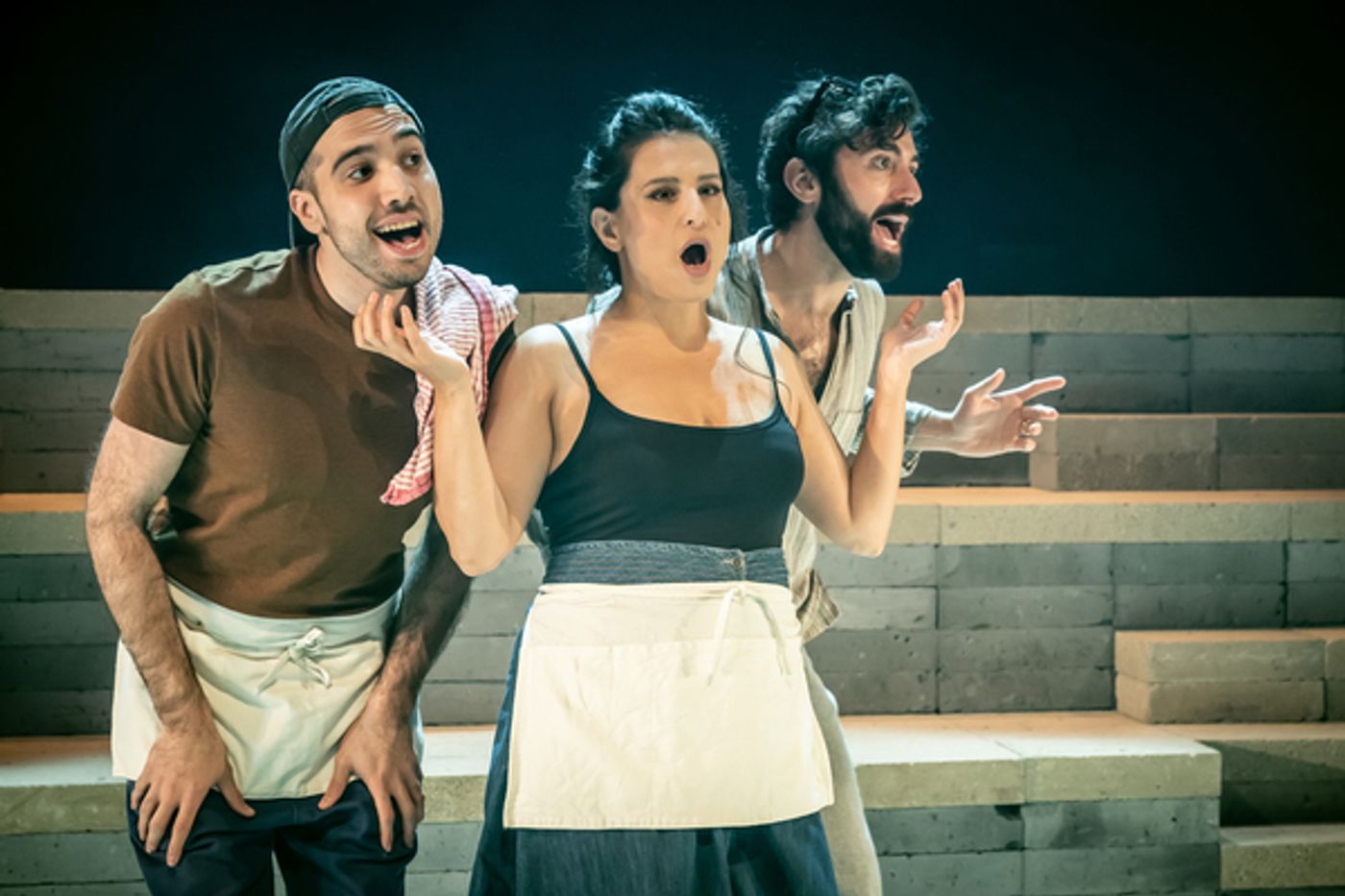 Photos: First Look at Alon Moni Aboutboul, Miri Mesika & More in THE BAND'S VISIT at the Donmar Warehouse Photos: First Look at Alon Moni Aboutboul, Miri Mesika & More in THE BAND'S VISIT at the Donmar Warehouse Image