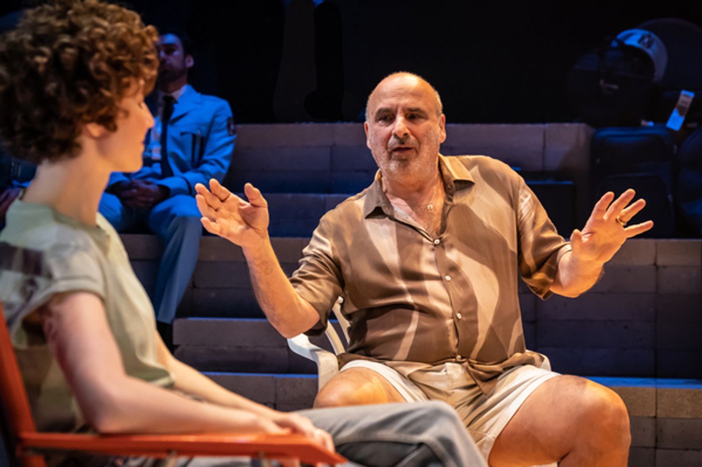 Photos: First Look at Alon Moni Aboutboul, Miri Mesika & More in THE BAND'S VISIT at the Donmar Warehouse Photos: First Look at Alon Moni Aboutboul, Miri Mesika & More in THE BAND'S VISIT at the Donmar Warehouse Image