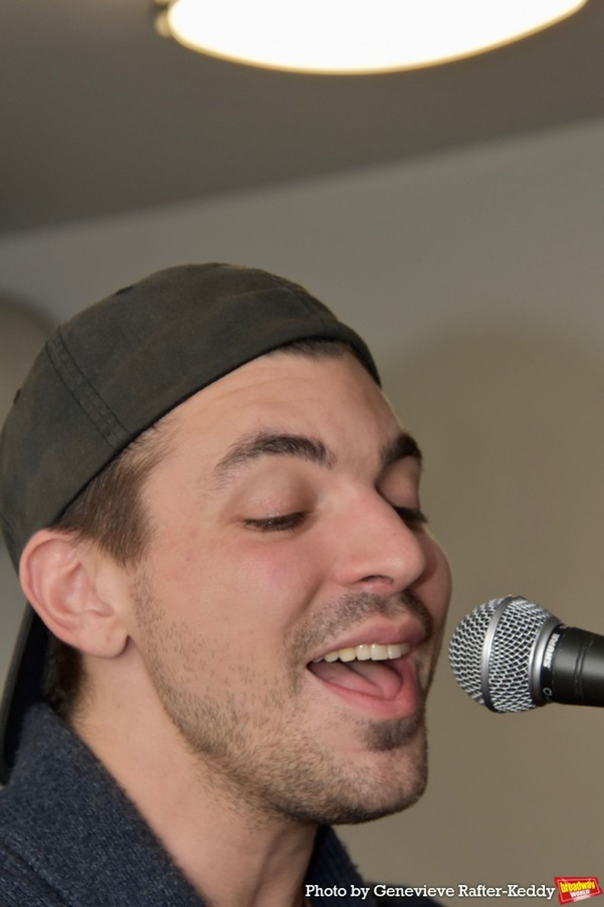 Nick Prezlosi at Photos: Inside Day 2 of Rehearsals for Rockers on Broadway with Alexa Ray Joel, Morgan James, and More