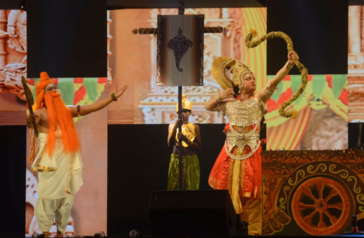 Company of Broadway Ramlila at Photos: First Look at Aryan Heritage Foundation's BROADWAY RAMLILA